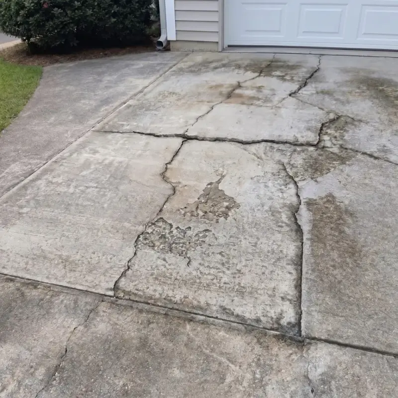 Concrete Repair — before
